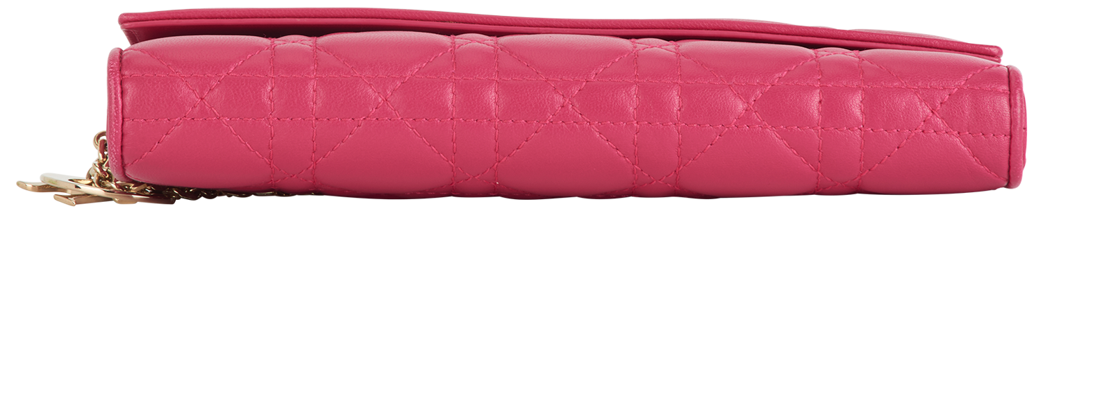 Lady Dior Wallet On Chain, &pound;595, Handbags, Pink, Leather, Top view